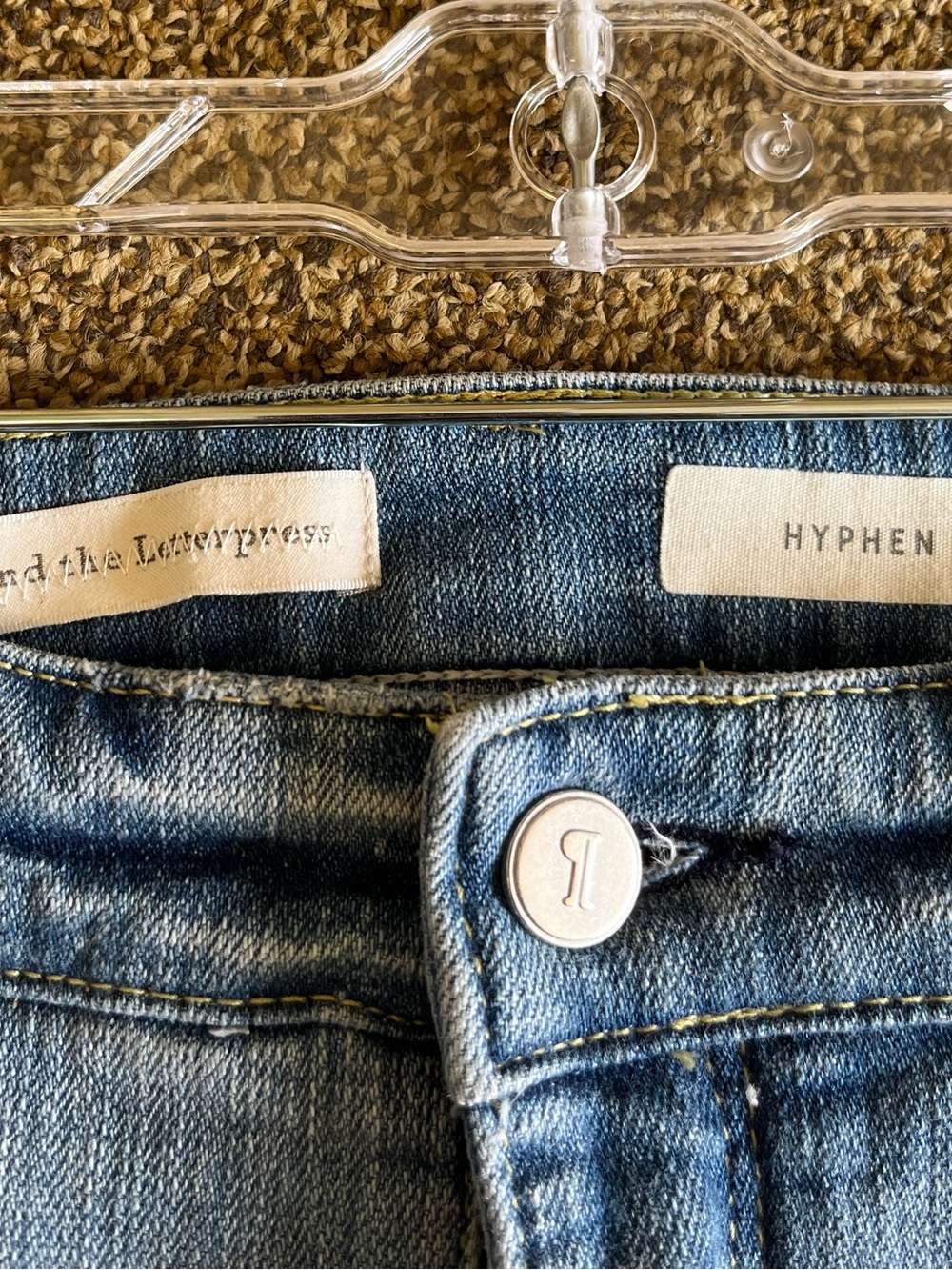 Pilcro and the Letterpress cropped boho jeans - Picture 4 of 7